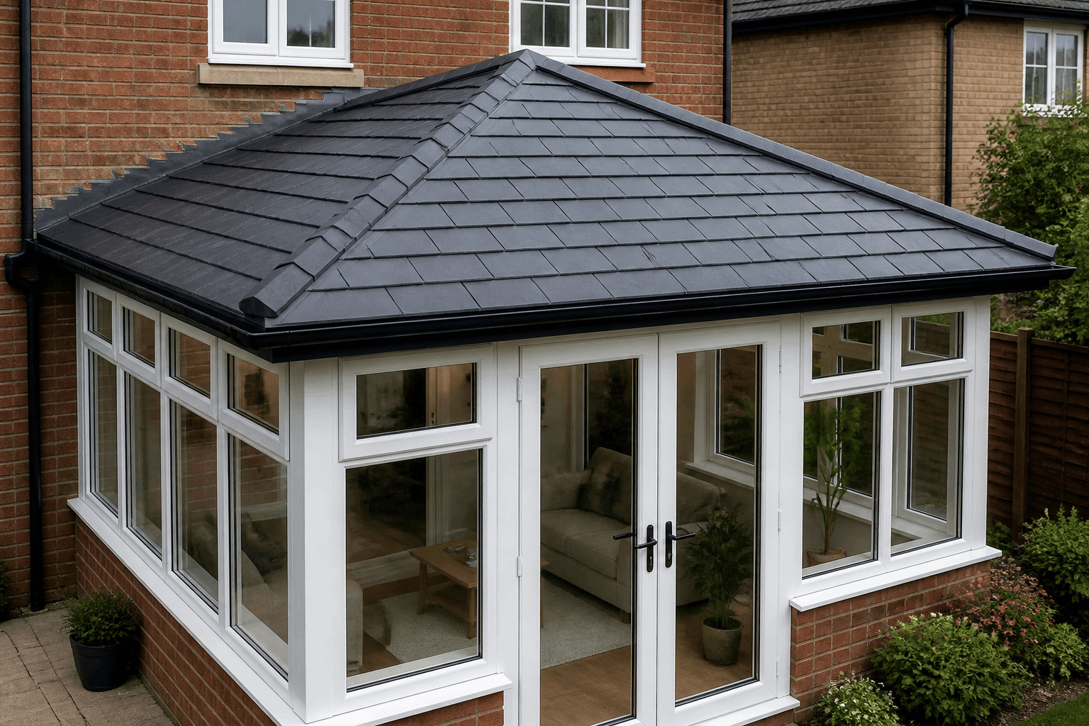 Solid Tiled Conservatory Roof