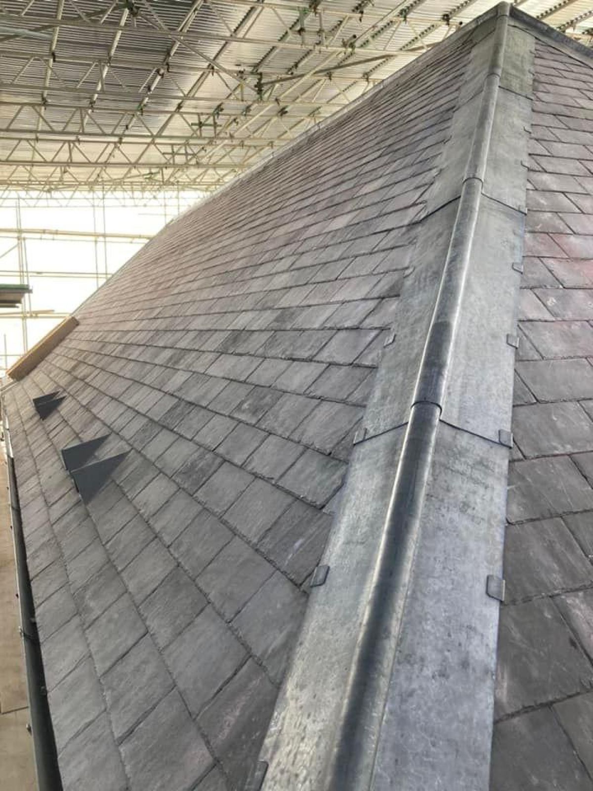 RAF Brize Norton tile preparation