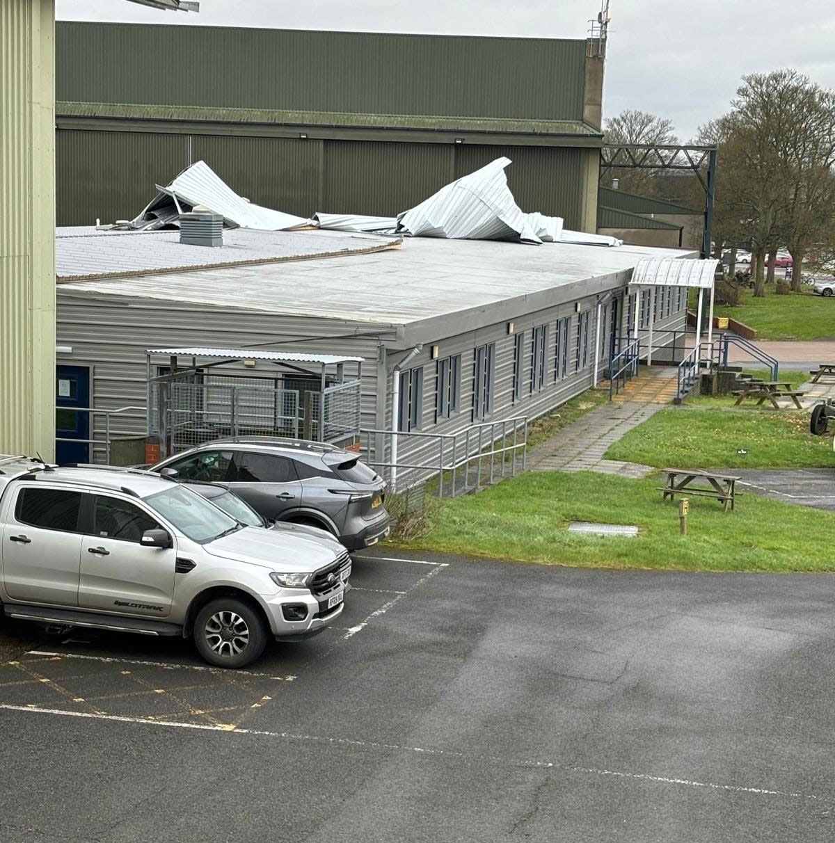 RAF Brize Norton tile preparation