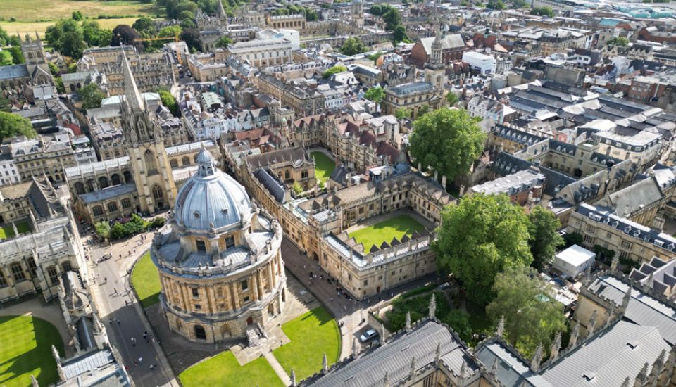Oxfordshire from above
